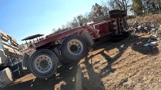 WITNESS TO A ROLLOVER WHILE TOWING A TRUCK WITH THE WESTERN STAR