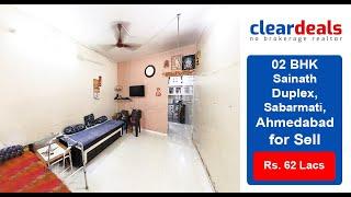 2 BHK Row House for Sale in Sainath Duplex Sabarmati Ahmedabad  at No Brokerage – Cleardeals