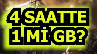 KNİGHT ONLİNE - SADECE 4 SAATTE 1 GB KASMAK