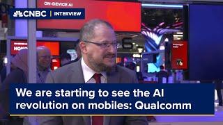 We are starting to see the AI revolution on mobiles says Qualcomm CEO