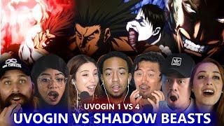 Uvogin vs Shadow Beasts  HxH Ep 44 Reaction Highlights