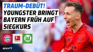 FC Bayern München - VfL Wolfsburg  Bundesliga Tore und Highlights 33. Spieltag