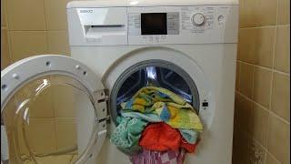 40 degrees Daily Xpress wash program BEKO WMB 51441 Washing machine review - lavadora movie #167