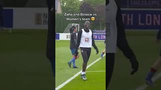 Zaha really showed no chill  #football #footballshorts #womensfootball