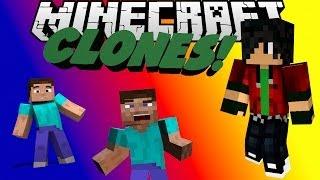 CLONES IN MINECRAFT???  Clone Craft Mod 1.6.4