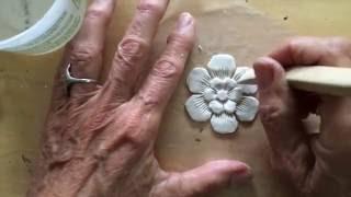 Artful Paper Clay Tutorial 1 How to Sculpt a Simple Flower