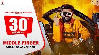 New Haryanvi Songs Haryanvi 2020  Middle Finger Official Video Khasa Aala Chahar  S T Haryanvi