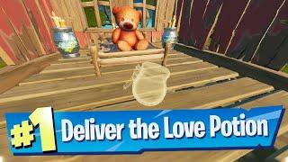 Deliver the Love Potion to Slurpy Swamp or Shanty Town Location - Fortnite