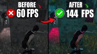 HOW TO UNCAP YOUR FPS IN DEAD BY DAYLIGHT *UPDATED 7.1.0*