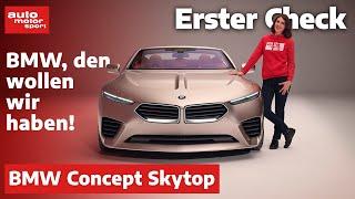 BMW Concept Skytop kommt das Auto in Serie?  auto motor und sport