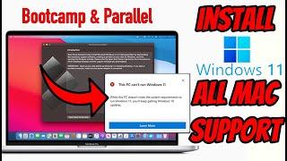 How to Install Windows 11 on Mac With BootcampParallel M1 Intel - WORKING