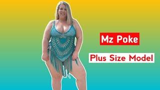 MZ Poke … American Beautiful Plus Size Model  Curvy Fashion Model  Influencer  Biography