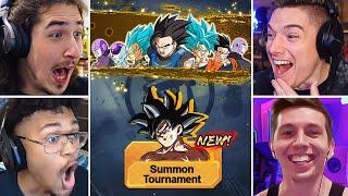 New Summon Tournament Mode on Dragon Ball Legends