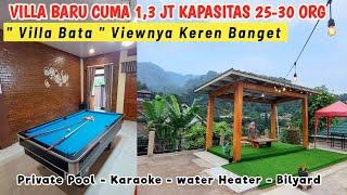 VILLA BARU CUMA 13 JT Viewnya Keren bgt  Villa Bata Fillio  Villa Murah di Puncak Bogor