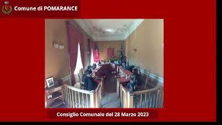 Consiglio Comunale del 28 Marzo  2023