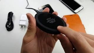 Haissky Fast Charging Wireless Pad Review Galaxy S7 Note 5 etc