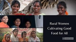 International Rural Women Day 2021