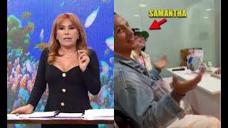 Magaly Medina a Samantha Batallanos tras verla con Jonathan Maicelo No vengas a pedirme ayuda