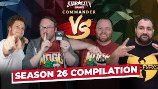 Commander VS Season 26 Compilation  Magic the Gathering Commander Gameplay