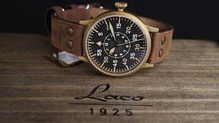 Laco Bronze Friedichshafen Type B Flieger Swiss ETA Movement