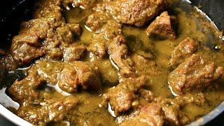 Muslim Style Beef Curry With Thick Gravy   simple curry for any biryani  mutton gravy for biryani