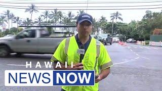 Torrential rains batter Windward Oahu inundating roads and triggering landslides