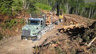 Testing the New Western Star 49X Log Truck