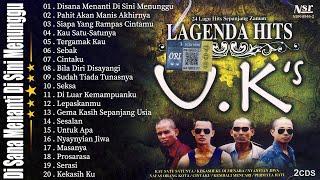 Disana Menanti Di Sini Menunggu  Ukays Full Album - Lagu Rock Kapak Terpilih  Lagu Ukays Leganda