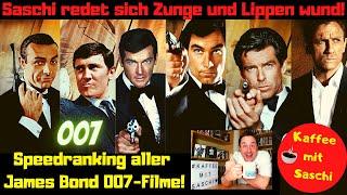 SPEEDRANKING aller James Bond 007-Filme Saschi redet sich Zunge und Lippen wund