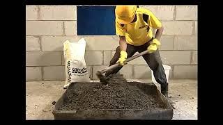 Manual Mixing of Concrete