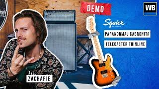 Squier Paranormal Cabronita Telecaster Thinline - Elle va vous épater 