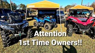 Before You Buy Your First SxS or ATV  Things You Need To Know & Understand