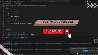 Build failed  Debugger  for java extension  debugging error  solved Letest 2024 #vscode