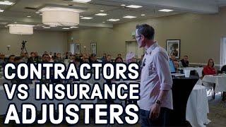 High Level Strategies for Contractors vs Insurance Adjusters