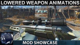 Lowered Weapons - First Person Animation  Fallout 4 Mod