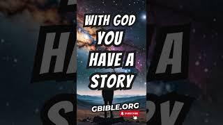 YOU ARE IN GODS STORY #jesus  #shorts  #christian