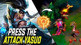 JOGUEI de YASUO com PRESS THE ATACK e o resultado foi....