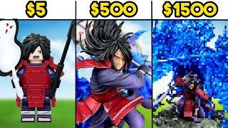 $5 VS $500 VS $1500 for Madara Uchiha  Cheap VS Expensive  Naruto Collectibles