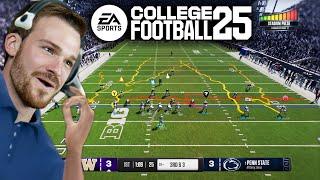 College Football 25 Gameplay has arrived