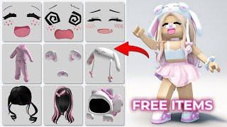 HURRY GET ROBLOX FREE ITEMS & FACES 