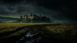 The Storm Before the Rain in a Castle in the Middle of a Wheat Field  Sleep Relax