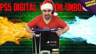 PS5 DIGITAL EDITION  UNBOXING  DOOZZEER GAMEPLAY   РАСПАКОВКА И ПЕРВОЕ ВПЕЧАТЛЕНИЕ  КАК ЭТО БЫЛО