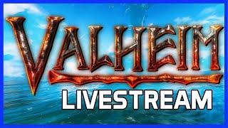 VALHEIM Livestream - Building a New Base in Creative Mode - 7 Mar 2021