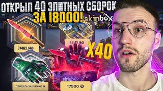 ПОЛНАЯ ПРОВЕРКА КЕЙСА ЭЛИТНАЯ СБОРКА за 18000 на SKINBOX Этот кейс может окупать? Скинбокс