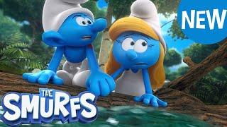 A Clumsy Escape  NEW EXCLUSIVE CLIP  The Smurfs 2021