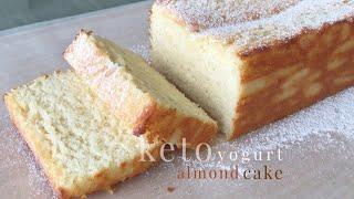 Keto Yogurt Almond Cake