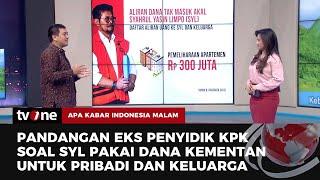 Pemaparan Gamblang Uang Korupsi yang Digunakan SYL untuk Penuhi Gaya Hidup Mewah  AKIM tvOne