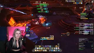 dps meter end of LAST try last night Xaryu  World of Warcraft Highlights