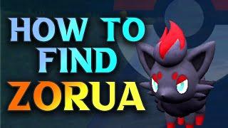 How To Get Zorua Pokemon Scarlet And Violet - Showing the Pokemon Scarlet & Violet Zorua Location