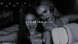the weeknd jennie & lily rose depp - one of the girls slowed + reverb